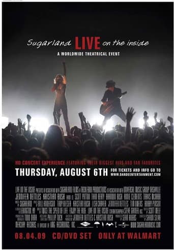 Poster for Sugarland: Live on the Inside