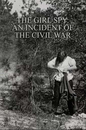Poster for The Girl Spy: An Incident of the Civil War