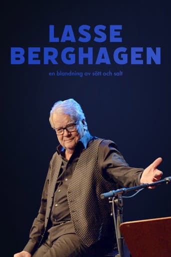 Poster for Lasse Berghagen - en blandning av sött och salt