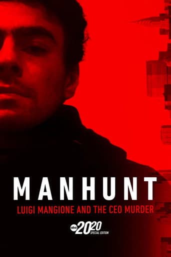 Poster for Manhunt: Luigi Mangione and the CEO Murder – A Special Edition of 20/20