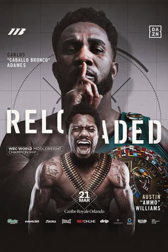 Poster for Carlos Adames vs. Austin Williams