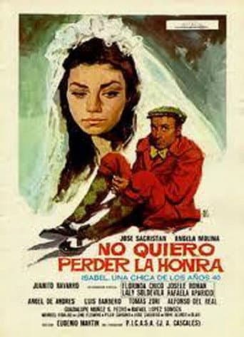 Poster for No quiero perder la honra