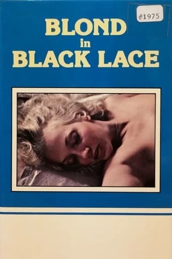 Poster for The Blonde in Black Lace