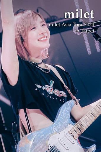 Poster for milet Asia Tour 2024 in Taipei