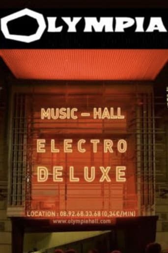 Poster for Electro Deluxe en concert à L'Olympia
