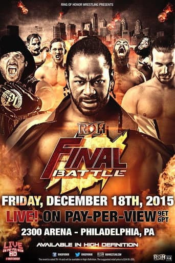 Poster for ROH Final Battle 2015