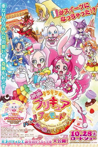 Poster for KiraKira☆PreCure à la Mode the Movie: Crispy! The Memory of Mille-feuille!