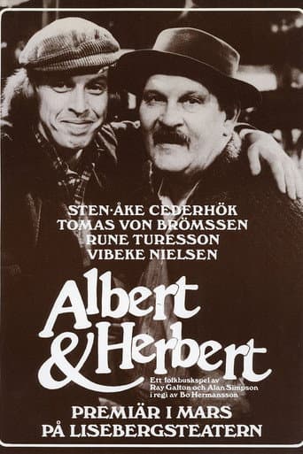 Poster for Albert & Herbert på Lisebergsteatern