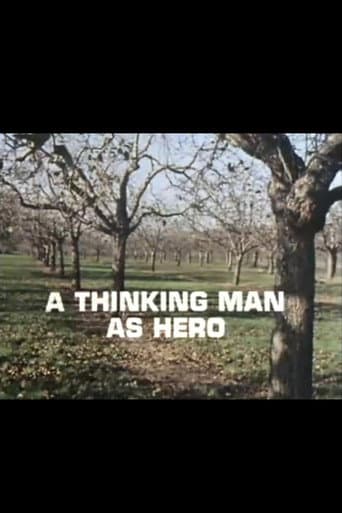 Poster for A Thinking Man as Hero