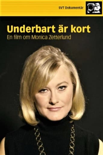 Poster for Underbart är kort - En film om Monica Zetterlund