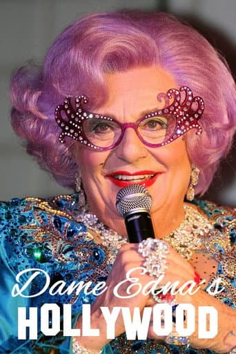 Poster for Dame Edna's Hollywood