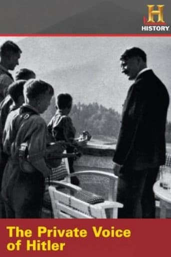 Poster for The Private Voice of Hitler