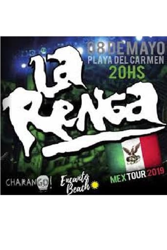 Poster for La Renga en vivo en Playa del Carmen