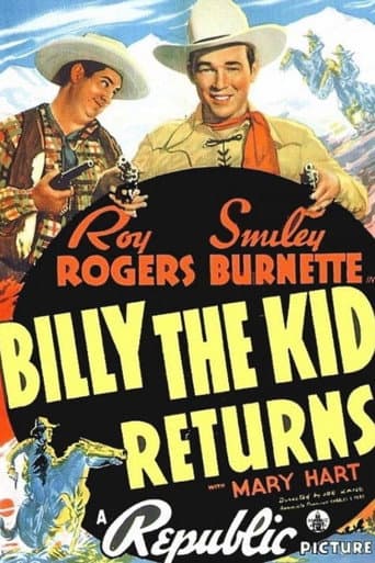 Poster for Billy The Kid Returns