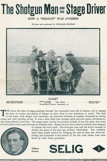 Poster for The Shotgun Man and the Stage Driver