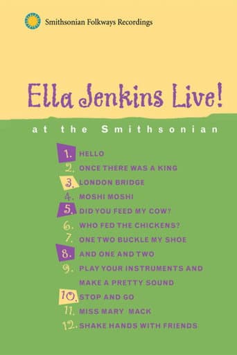 Poster for Ella Jenkins Live at the Smithsonian