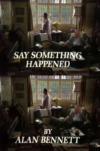 Poster for Say Something Happened
