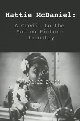 Poster for Hattie McDaniel: or A Credit to the Motion Picture Industry