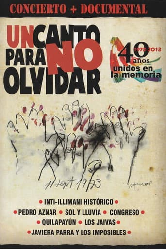 Poster for Un Canto Para No Olvidar