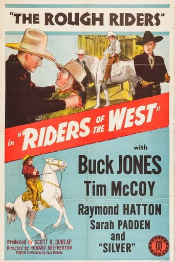 Poster for Riders of the West