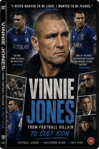 Poster for Vinnie Jones; From Football Villain to Cult Icon