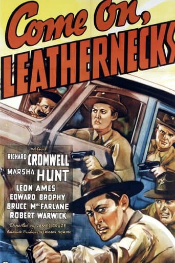 Poster for Come On, Leathernecks!