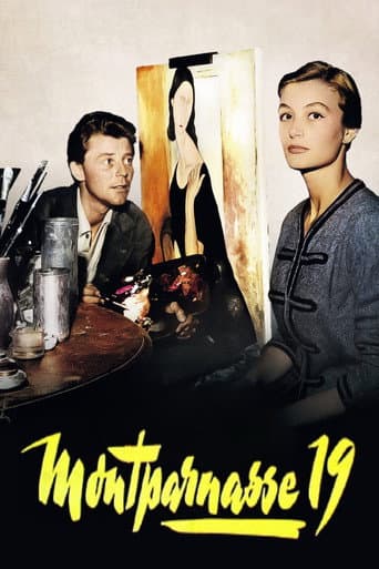 Poster for The Lovers of Montparnasse