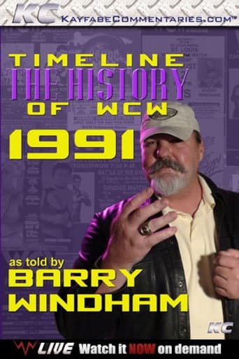 Poster for Timeline: The History of WCW – 1991 – As Told By Barry Windham