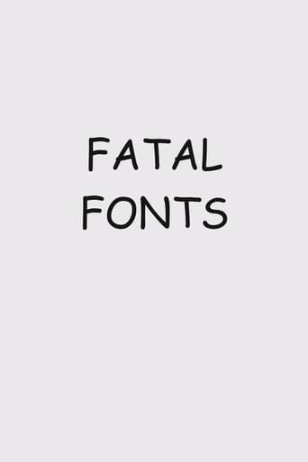 Poster for Fatal Fonts