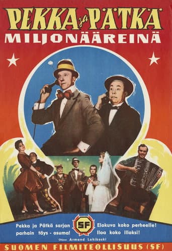 Poster for Pekka ja Pätkä miljonääreinä