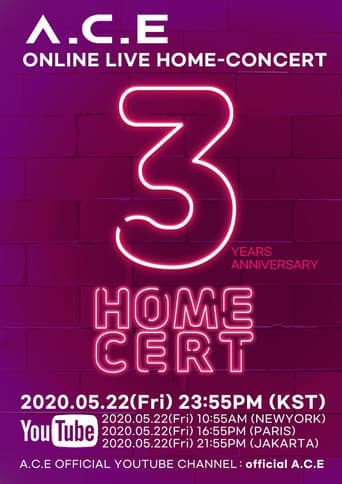 Poster for A.C.E 'HOMECERT' 3RD DEBUT-ANNIVERSARY