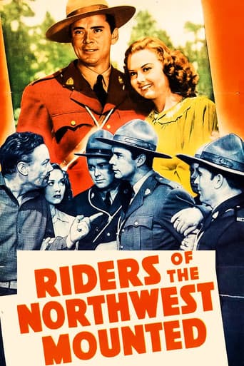 Poster for Riders of the Northwest Mounted