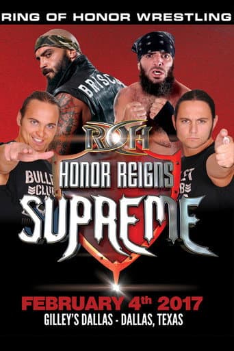 Poster for ROH: Honor Reigns Supreme