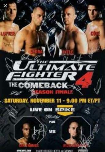 Poster for The Ultimate Fighter 4 Finale