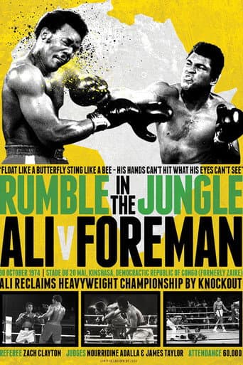 Poster for The Rumble in the Jungle: George Foreman vs. Muhammad Ali