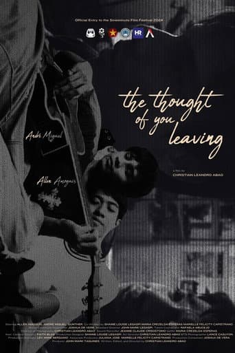 Poster for the thought of you leaving