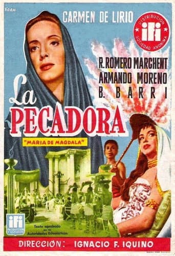Poster for La pecadora