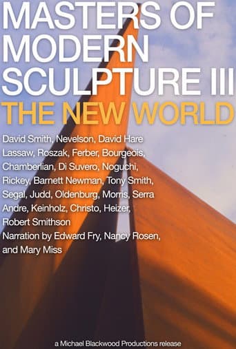 Poster for Masters of Modern Sculpture Part III: The New World