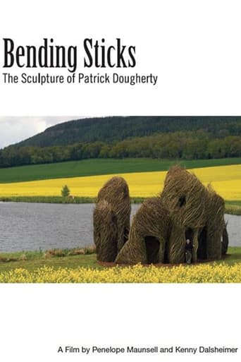 Poster for Bending Sticks: The Sculpture of Patrick Dougherty
