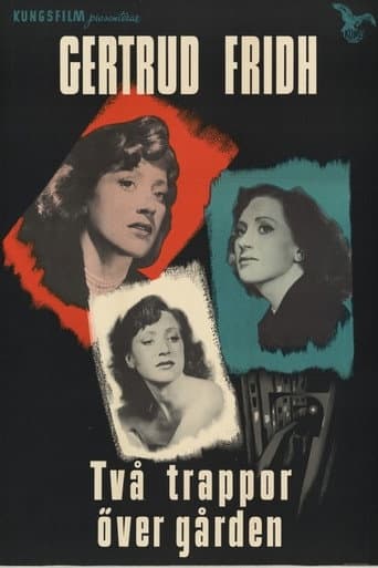 Poster for Två trappor över gården