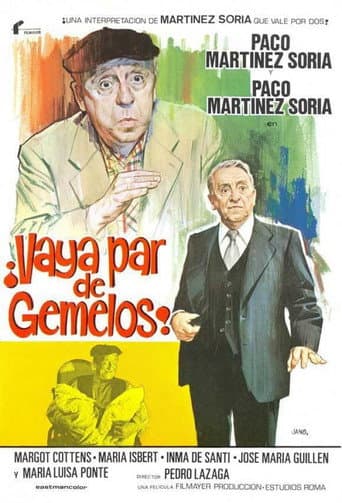 Poster for ¡Vaya par de gemelos!