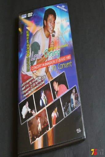 Poster for Leslie Cheung Kwok Wing World Tour Bangkok 1983