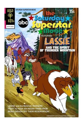 Poster for Lassie and the Spirit of Thunder Mountain