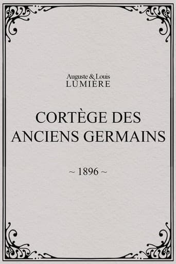 Poster for Cortège des anciens Germains