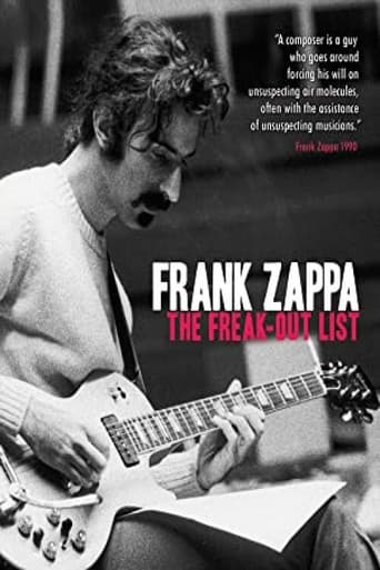 Poster for Frank Zappa: The Freak Out List