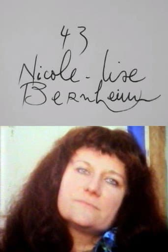 Poster for Cinématon n°43 : Nicole-Lise Bernheim