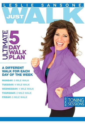 Poster for Leslie Sansone: Ultimate 5 Day Walk Plan