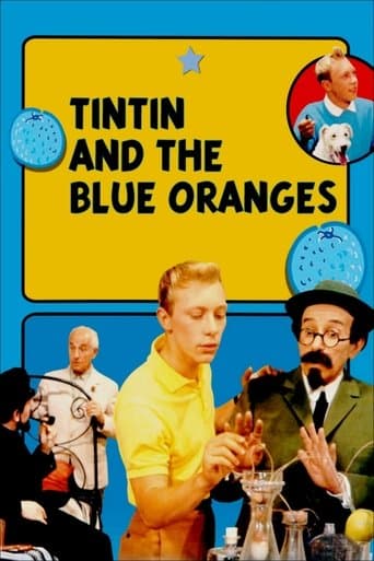 Poster for Tintin and the Blue Oranges