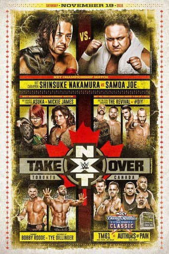 Poster for NXT Takeover: Toronto