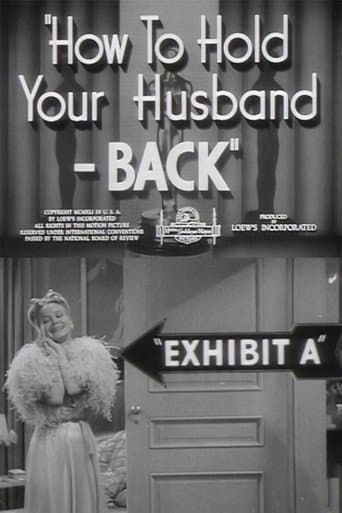 Poster for How to Hold Your Husband - BACK